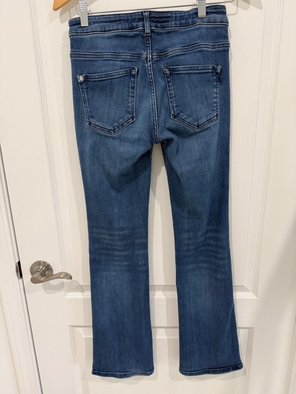 “Pilcro" blue denim flared jeans. Size 26 P.O. Women’s Blue Denim Bootcut Jeans - Picture 1 of 6